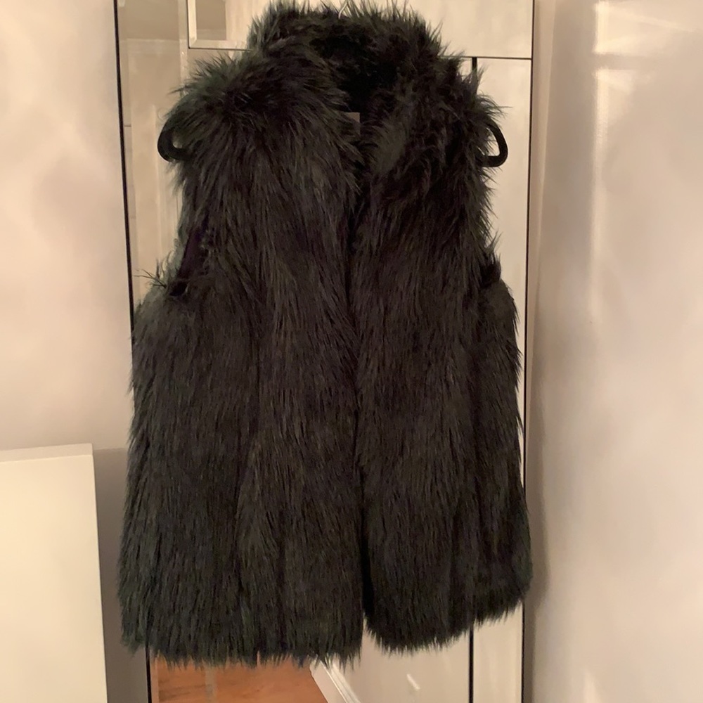LOFT Faux Fur Vest